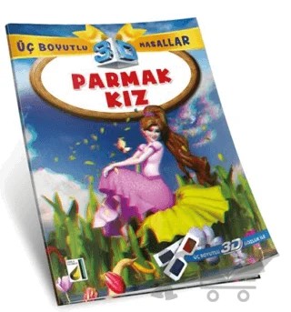 Parmak Kız (3D Gözlük İle) – Kolektif – Damla Yayınevi kitap kapağı