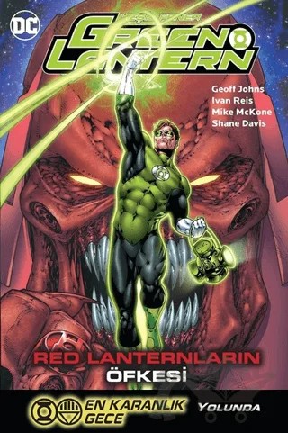 Green Lantern Yeşil Fener - Red Lanternların Öfkesi Cilt 8 – Geoff Johns – Arka Bahçe Yayıncılık kitap kapağı