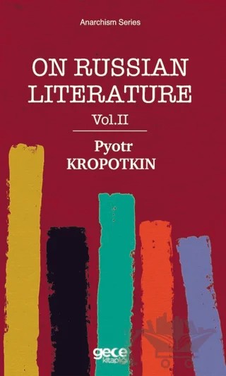 On Russian Literature Vol 2 – Pyotr Kropotkin – Gece Kitaplığı kitap kapağı