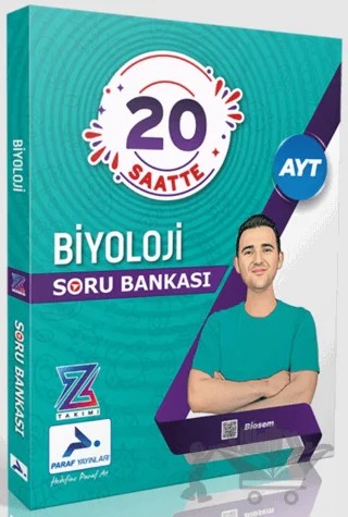 Paraf Z Takım AYT Biyoloji Video Soru Bankası – Kolektif – Paraf Yayınları kitap kapağı