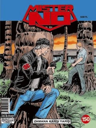 Mister No Sayı: 150 Zamana Karşı Yarış – Lal Kitap kitap kapağı