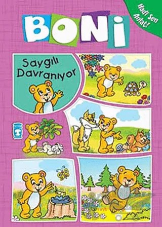 Boni Saygılı Davranıyor – Kolektif – Timaş Çocuk kitap kapağı