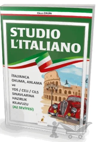 Pelikan Yayınları Studio L'italiano A2 Seviyesi – Okan Ergin – Pelikan Tıp Teknik Yayıncılık kitap kapağı
