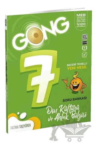 GONG 7.Din Kültürü ve Ahlak Bilgisi Soru Bankası – Fatma Taşyürek – Eğiten Kitap kitap kapağı