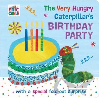 The Very Hungry Caterpillar's Birthday Party – Eric Carle – Puffin Books kitap kapağı