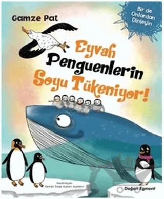 Eyvah Penguenlerin Soyu Tükeniyor! – Gamze Pat – Doğan Çocuk kitap kapağı