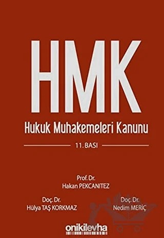 HMK - Hukuk Muhakemeleri Kanunu – Hakan Pekcanıtez, Hülya Taş Korkmaz, Nedim Meriç – On İki Levha Yayınları kitap kapağı