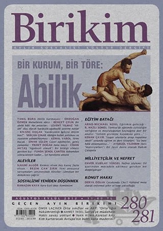 Birikim Aylık Sosyalist Kültür Dergisi Sayı: 280 - 281 – Birikim Yayınları kitap kapağı
