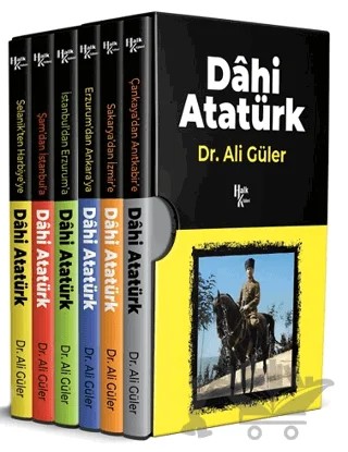 Dahi Atatürk Seti (6 Kitap Takım) – Ali Güler – Halk Kitabevi kitap kapağı