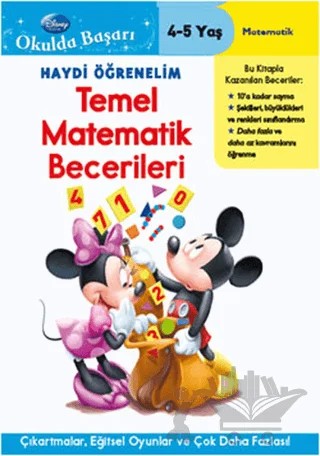Haydi Öğrenelim - Temel Matematik Becerileri 12 – Kolektif – Doğan Egmont Yayıncılık kitap kapağı