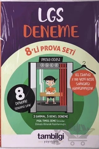 8. Sınıf LGS Deneme 8'li Prova Seti – Kolektif – Tambilgi Yayınları kitap kapağı