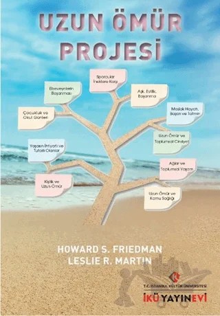 Uzun Ömür Projesi – Howard S. Friedman, Leslie R. Martin – İstanbul Kültür Üniversitesi - İKÜ Yayınevi kitap kapağı