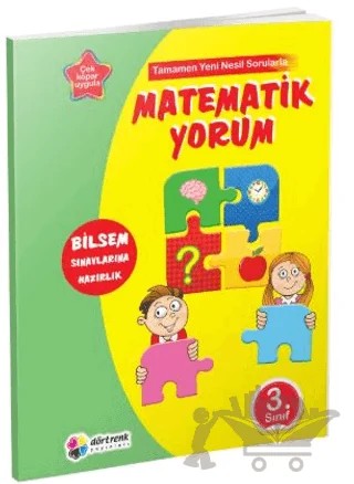 3. Sınıf Matematik Yorum – Kollektif – Dört Renk Yayınları kitap kapağı