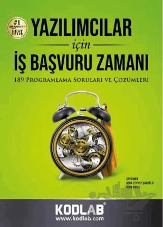 Yazılımcılar için İş Başvuru Zamanı – Gayle Laakmann McDowell – Kodlab Yayın Dağıtım kitap kapağı