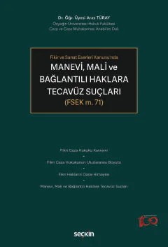 Fikir ve Sanat Eserleri Kanunu'ndaManevi, Mali ve Bağlantılı Haklara Tecavüz Suçları (FSEK m. 71) – Aras Türay – Seçkin Yayıncılık kitap kapağı