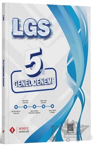 LGS Tüm Dersler 5'li Genel Deneme – Kolektif – Sonuç Yayınları kitap kapağı