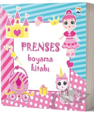Prenses Boyama Kitabı – Kolektif – Nisan Kitabevi kitap kapağı