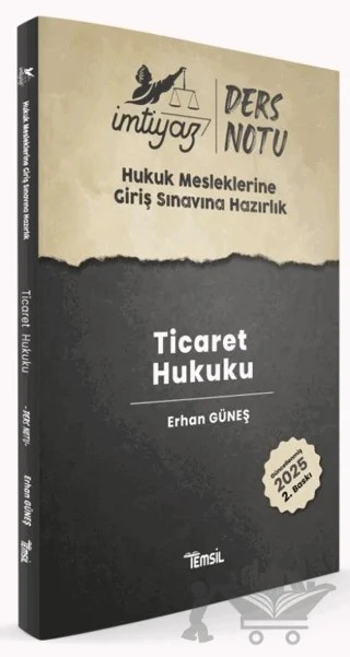 İmtiyaz HMGS Ders Notları Ticaret Hukuku – Erhan Güneş – Temsil Kitap kitap kapağı