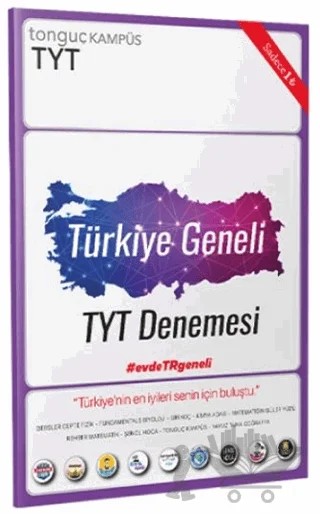 2021 Türkiye Geneli TYT Denemesi – Kolektif – Tonguç Akademi kitap kapağı