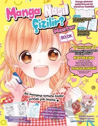 Manga Nasıl Çizilir - Master Book – Megumi Şimizu – Komikşeyler Yayıncılık kitap kapağı