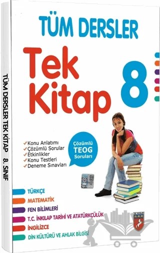 Tüm Dersler Tek Kitap 8. Sınıf – Kolektif – Tay Yayınları kitap kapağı