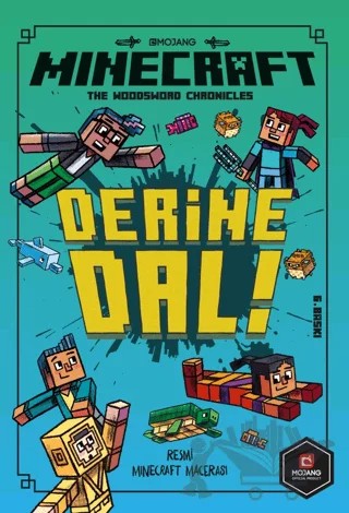 Minecraft - Derine Dal – Nick Eliopulos – XLIBRIS kitap kapağı