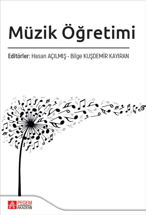 Müzik Öğretimi – Hasan Açılmış, Bilge Kuşdemir Kayıran, Burcu Kalkanoğlu, Deniz Tunçer – Pegem Akademi Yayıncılık kitap kapağı