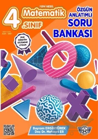 4. Sınıf Matematik Özgün Anlatımlı Soru Bankası – Bayram Erginyürek, Mehmet Er – Askeri Sınav Kitapları kitap kapağı
