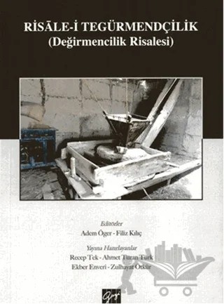 Risale-i Tegürmendçilik – Adem Öger, Filiz Kılıç – Gazi Kitabevi kitap kapağı