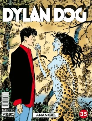 Dylan Dog Sayı 35: Ananga – Tiziano Sclavi – Lal Kitap kitap kapağı