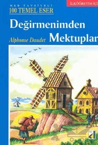 Değirmenimden Mektuplar – Alphonse Daudet – Damla Yayınevi kitap kapağı