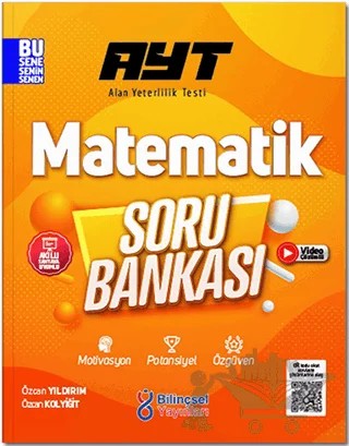 AYT Matematik Soru Bankası – Özcan Kolyiğit, Özcan Yıldırım – Bilinçsel Yayınları kitap kapağı