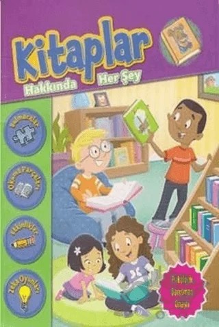 Kitaplar Hakkında Her Şey – Kolektif – Parıltı Yayınları kitap kapağı