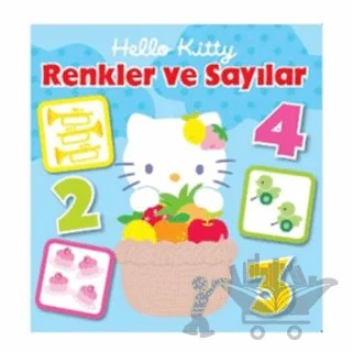 Hello Kitty - Renkler ve Sayılar – Kolektif – Doğan Egmont Yayıncılık kitap kapağı