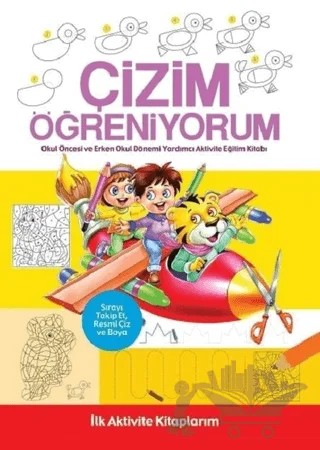 Çizim Öğreniyorum 4+ Yaş – Kolektif – Mikro Kitap kitap kapağı