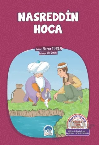Nasreddin Hoca – Nuran Turan – Martı Çocuk Yayınları kitap kapağı