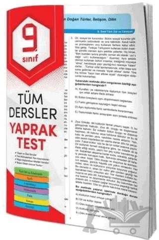 9. Sınıf Tüm Dersler Yaprak Test – Kolektif – 4 Element Yayınları kitap kapağı