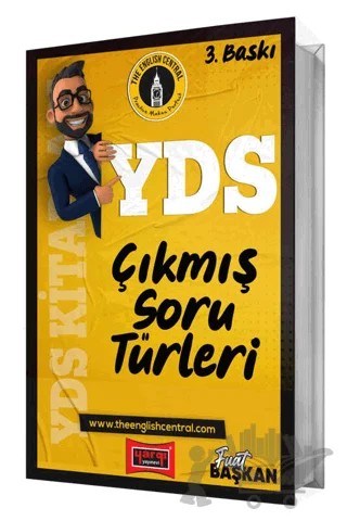 2024 YDS Çıkmış Soru Türleri – Fuat Başkan – Yargı Yayınevi kitap kapağı