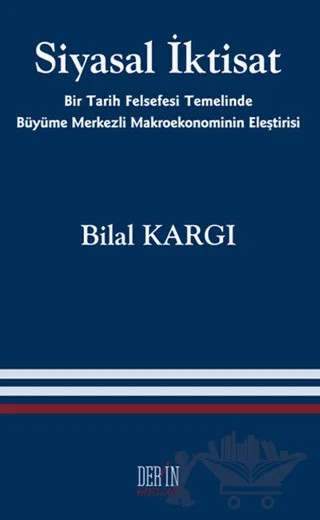 Siyasal İktisat – Bilal Kargı – Derin Yayınları kitap kapağı