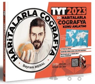 TYT 3D Haritalarla Coğrafya Konu Anlatımı – Bayram Meral – Benim Hocam Yayınları kitap kapağı