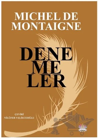 Denemeler – Michel de Montaigne – Nilüfer Yayınları kitap kapağı