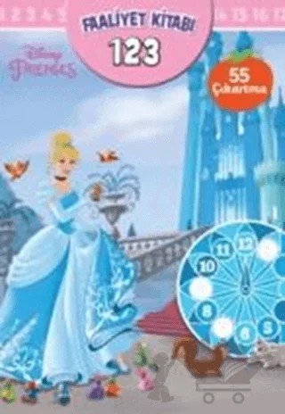 Disney Prenses - Faaliyet Kitabı 1 2 3 – Kolektif – Doğan Egmont Yayıncılık kitap kapağı