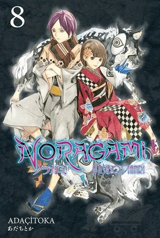 Başıboş Tanrı - Noragami 8 – Adaçitoka – Gerekli Şeyler Yayıncılık kitap kapağı