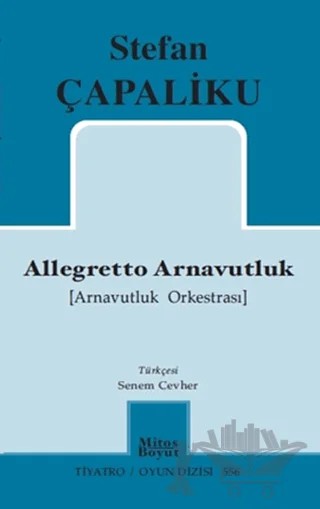 Allegretto Arnavutluk – Stefan Çapaliku – Mitos Boyut Yayınları kitap kapağı