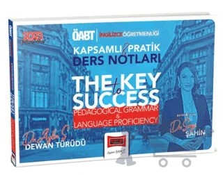Yargı Yayınları 2023 ÖABT İngilizce Öğretmenliği The Key To Success Pedagogical Grammar and Language Proficiency Kapsamlı ve Pratik Ders Notları – Sevgi Şahin – Yargı Yayınevi kitap kapağı