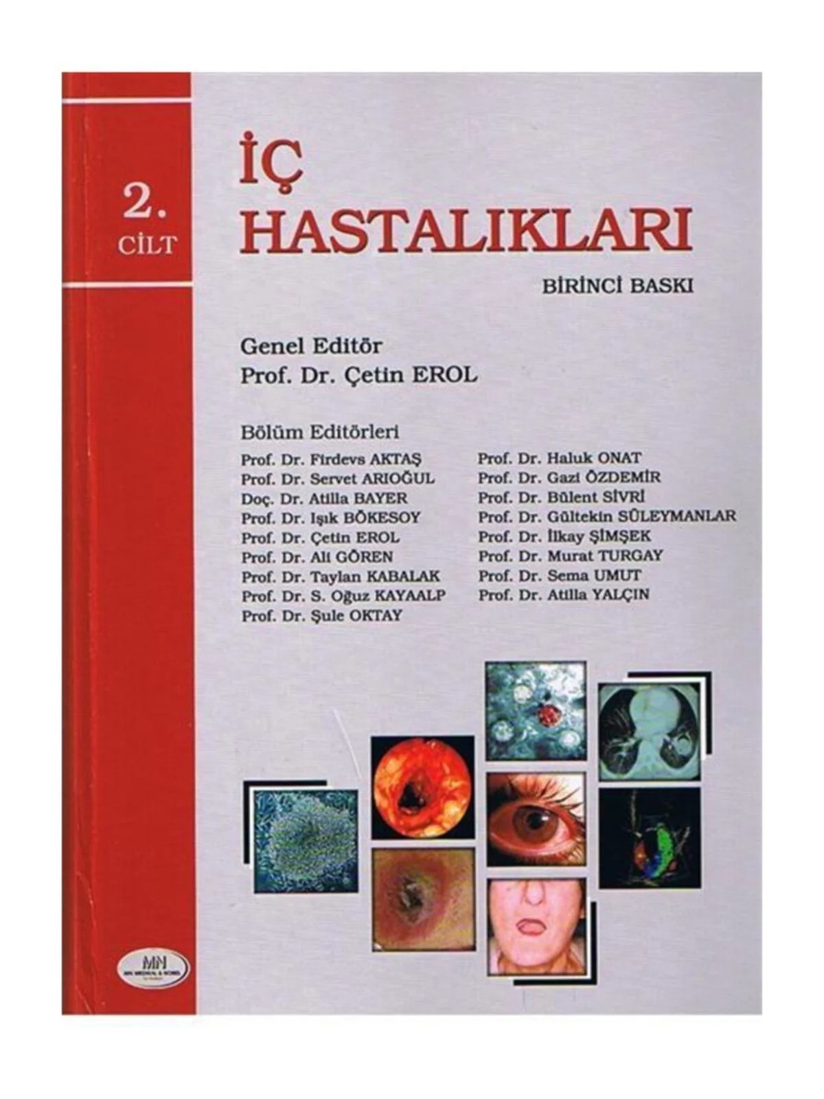 İç Hastalıkları Cilt 1-2 – Prof. Dr. Çetin Erol – Nobel Tıp Kitabevleri kitap kapağı