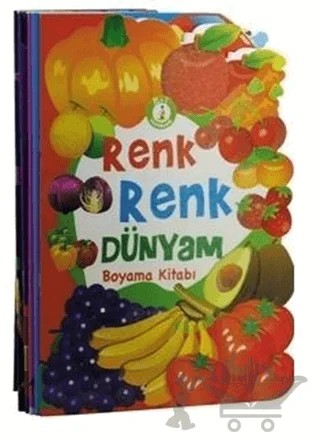 Renk Renk Dünyam Boyama Kitabı Seti 5 Kitap – Kolektif – Ema Çocuk kitap kapağı