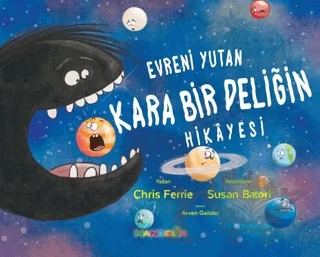 Evreni Yutan Kara Bir Deliğin Hikayesi – Chris Ferrie – Mandolin Yayınları kitap kapağı