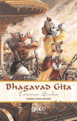 Tanrının Şarkısı – Bhagavad Gita – Gece Kitaplığı kitap kapağı