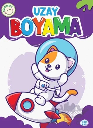 Eğlenceli Uzay Boyama – Kolektif – Dokuz Çocuk kitap kapağı